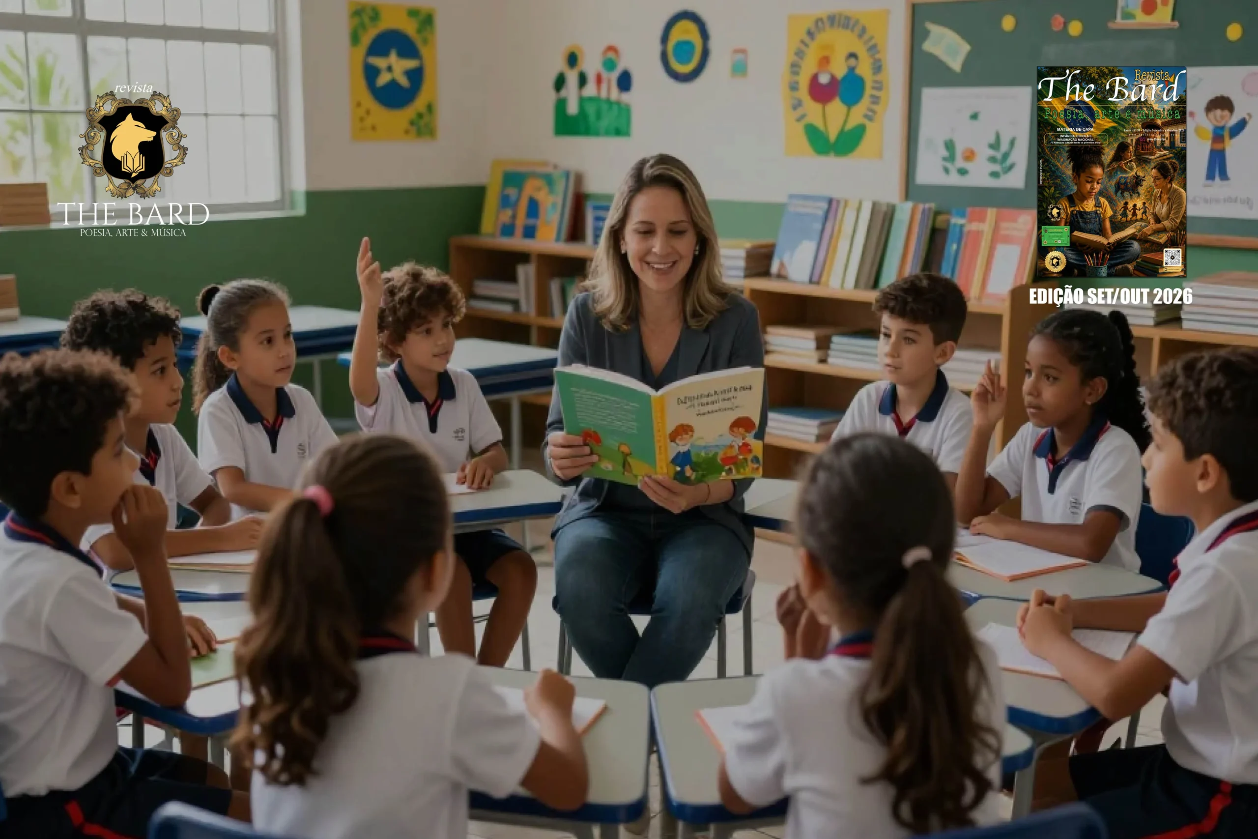 MATÉRIA DE CAPA – Infância, escola e imaginação nacional: a formação cultural desde os primeiros anos